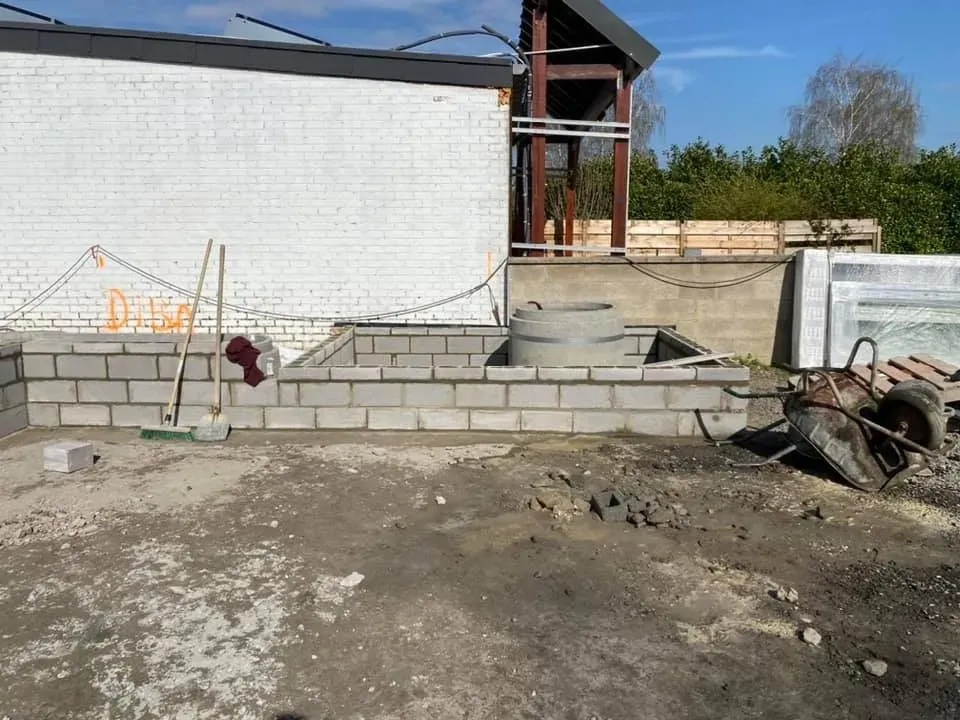  Chantier Mr & Mme S. à Huy (8)