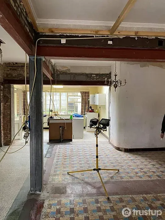 Chantier Mr R. à Landen
