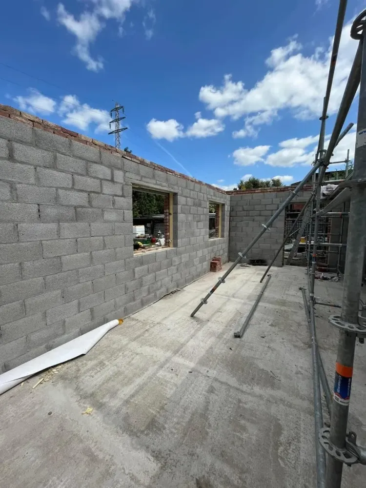 Chantier Mr M. à Strée 3